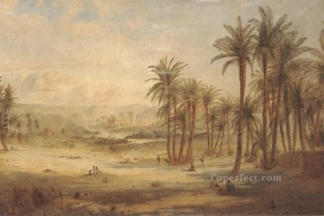 風景 Painting - フィラエの風景の眺め エドワード・リア